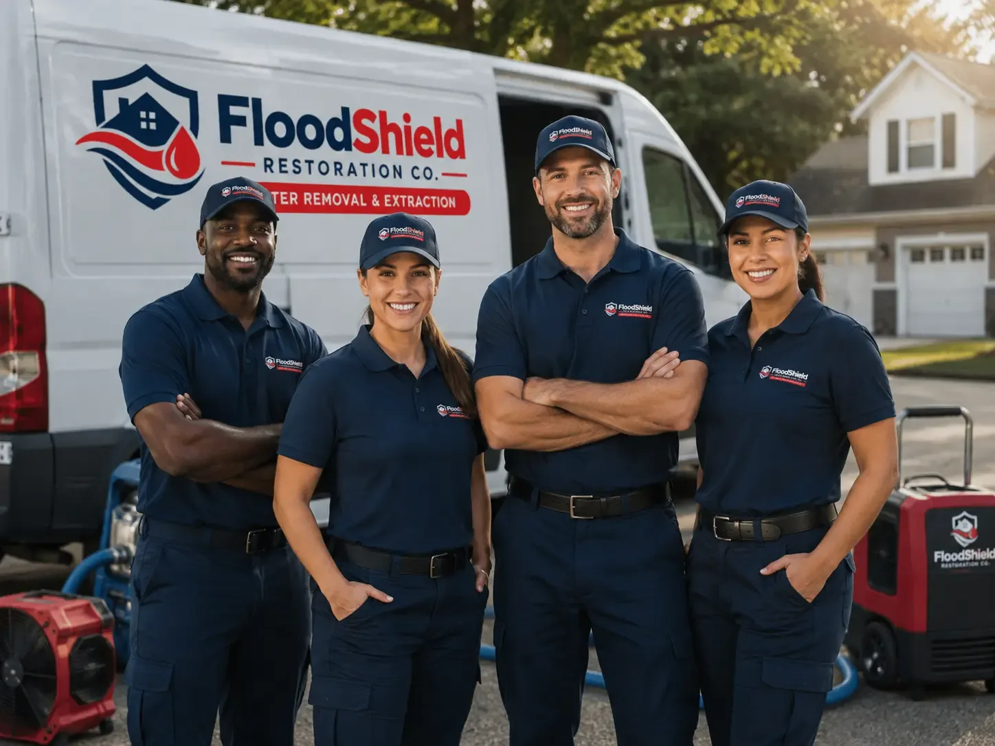 Flood Damage Restoration company in Red Bluff, CA